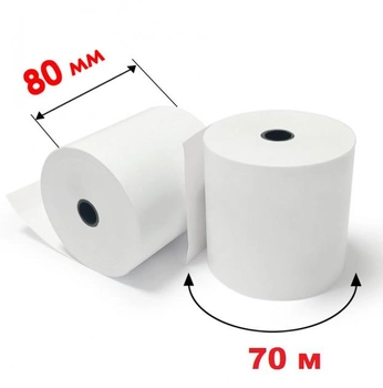 Касова стрічка 80/12 Т (70м) 8шт/уп (6)