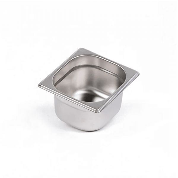 Гастроємність із нержавійки GN 1/6 h-100 мм 1,6 л Food line FoREST