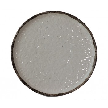 Тарілка фактурна кругла 27см ALG Stone Ceramics (Кантрі)