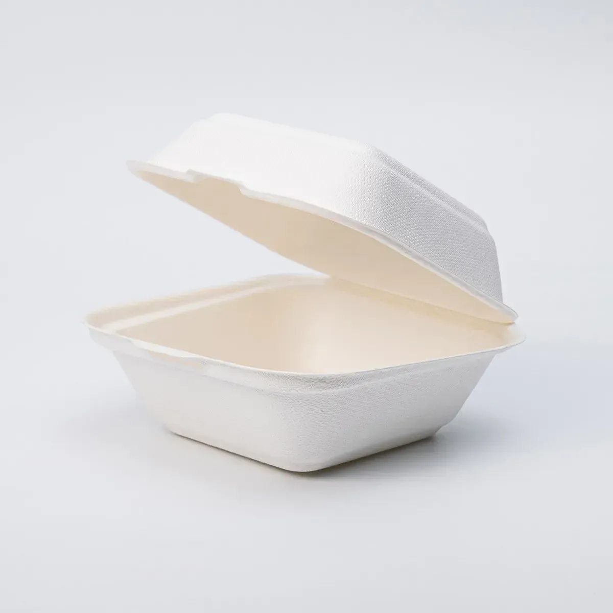 Ланч-бокс ЕКО з дерев'яного волокна 215*215*60мм., 50шт/уп