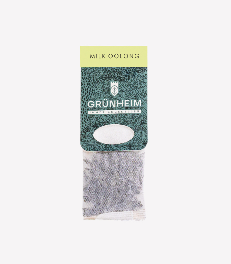 Зелений чай, натуральний ароматизатор молоко Milk Oolong 4g (20шт)