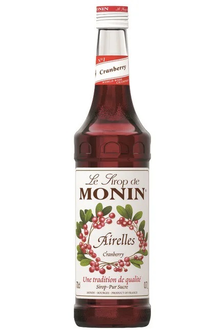 Сироп "MONIN" журавлина 0,7л.