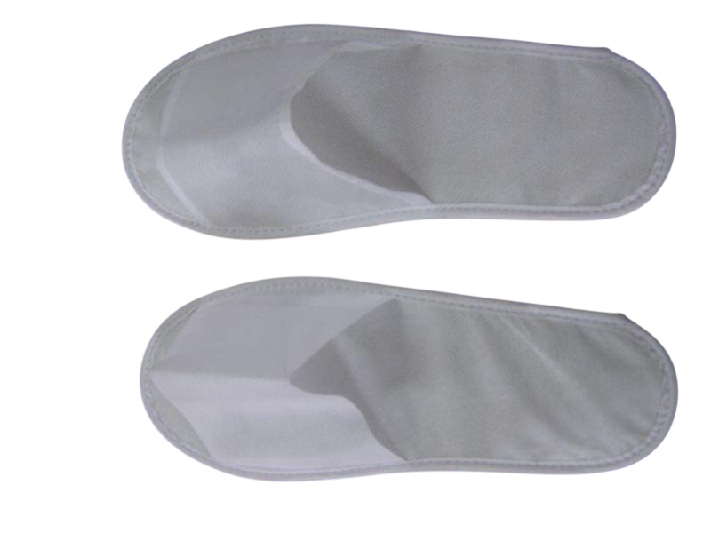 Тапочки готельні флізелінові 28см відкритий носок (250)