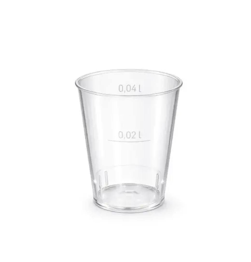 Чарка склоподібна 40 мл 40 шт (33)