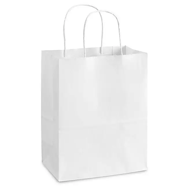 Пакет з крученими ручками 150*90*240 білий 50шт/уп