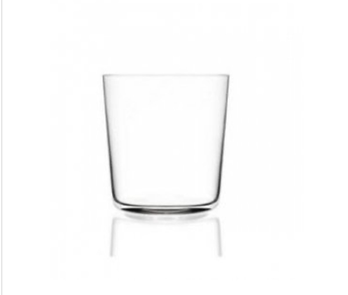 Склянка RCR, Sidro DOF Tumbler 360 мл низька