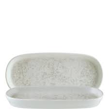 Блюдо овальне Bonna, Hygge Lunar White 21 см