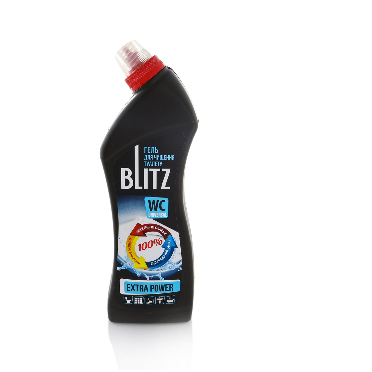 М/з для чищення туалету "BLITZ Extra Disinfection" 750мл(12)