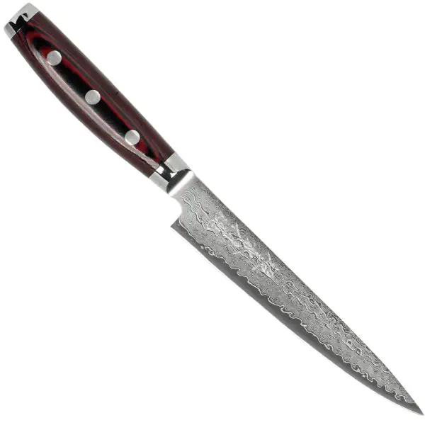 Ніж для нарізки 150 мм дамаська сталь Super Gou Yaxell