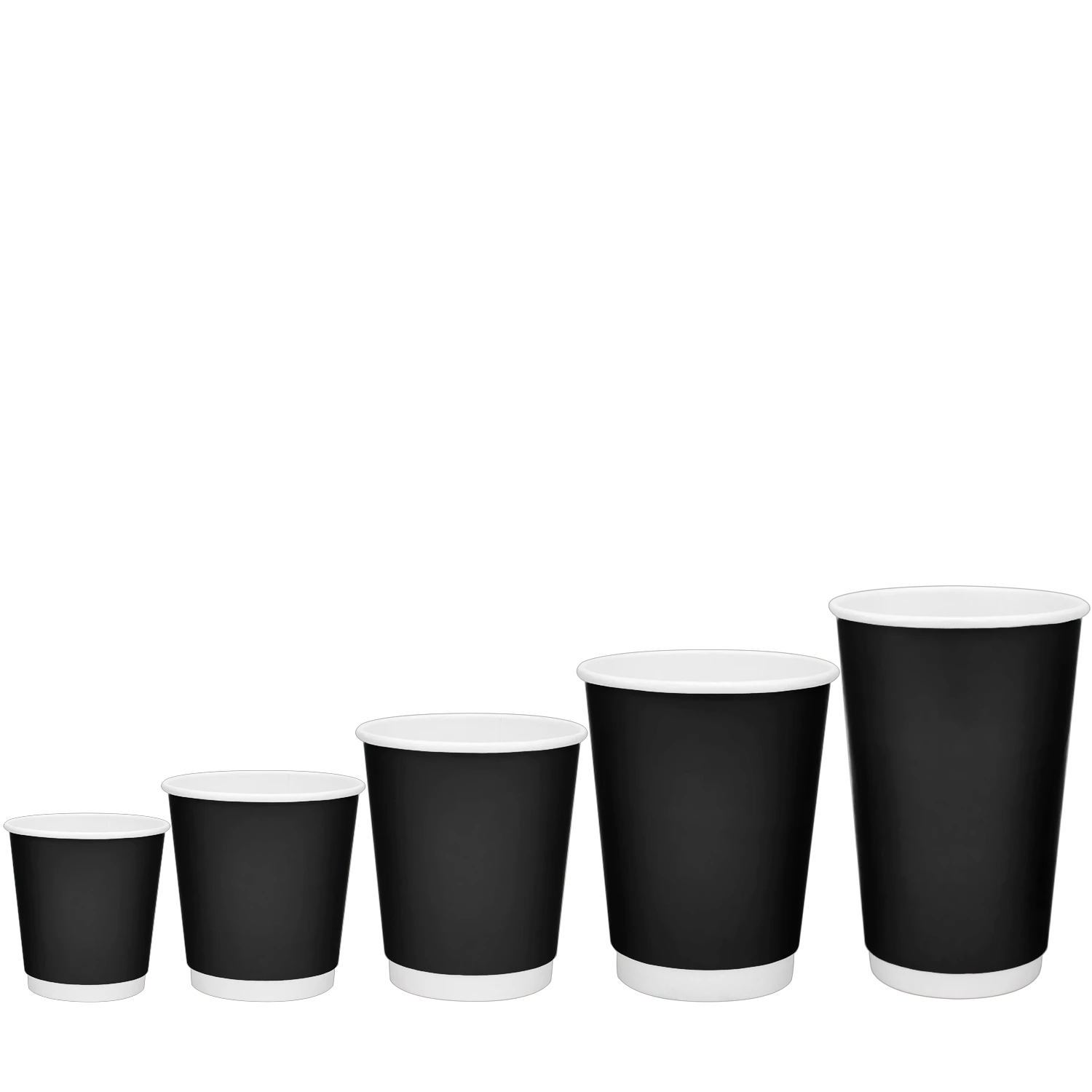 Стакан 2-стінний "Black & White" 450мл  матові 20шт/уп (24)