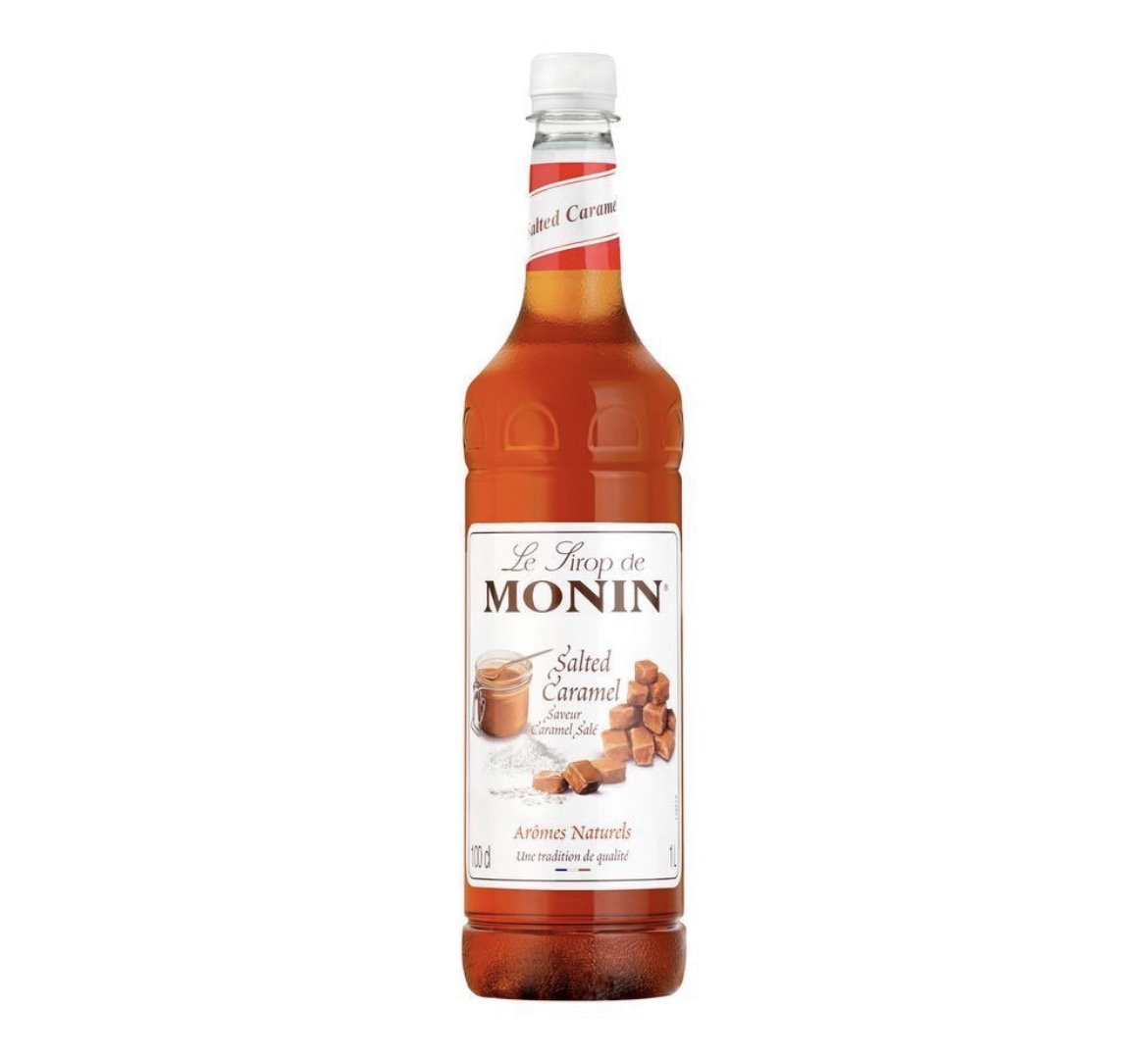 Сироп "MONIN" карамель солона 1л ПЕТ