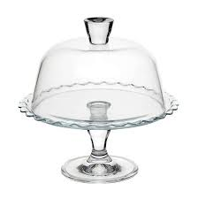 Блюдо на ніжці d-26,4 см h-12,1 см