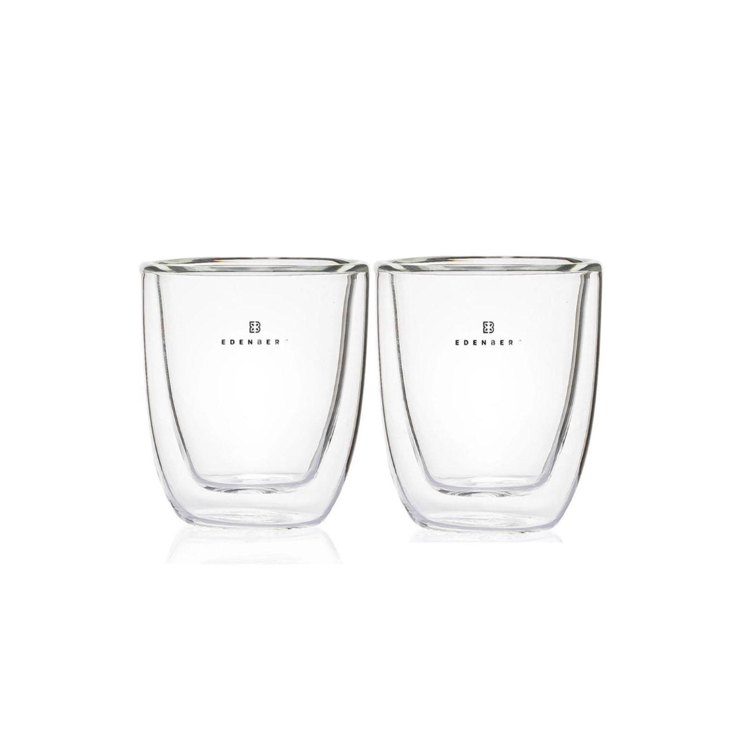 Склянка з подвійними стінками 80 мл 2 шт