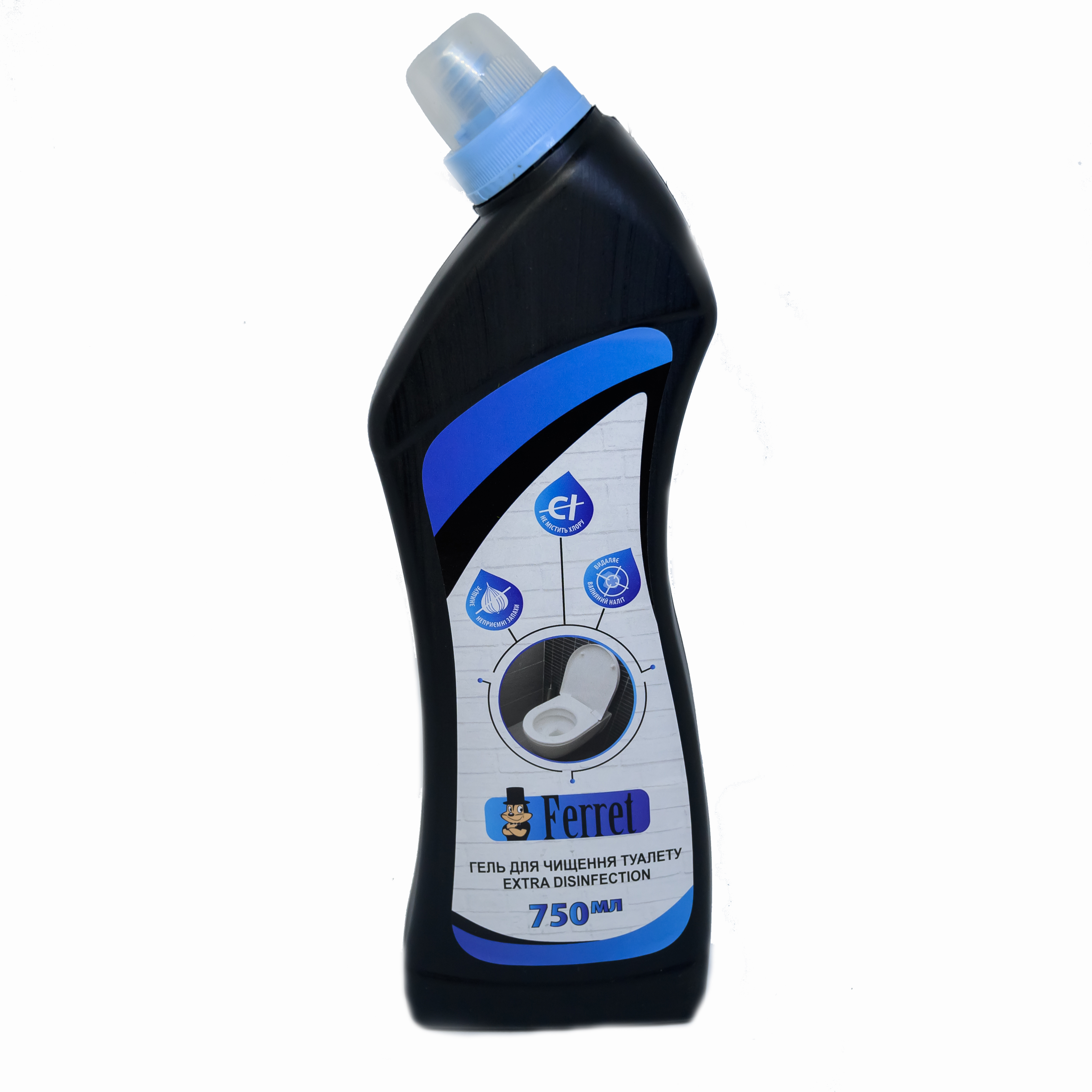М/з для чищення туалету "Феррет Extra Disinfection " 750мл(12)
