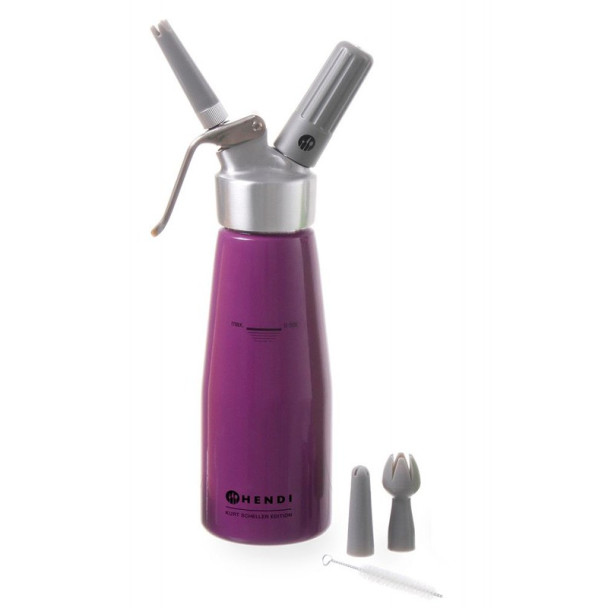 Сифон-кример фіолетовий Hendi 0,5 л