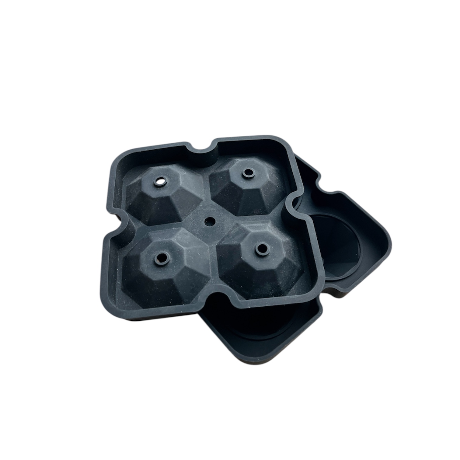 Форма для льоду силіконова (діамант)