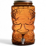 Лимонадниця з кришкою та краном TIKI, 6л, оранж