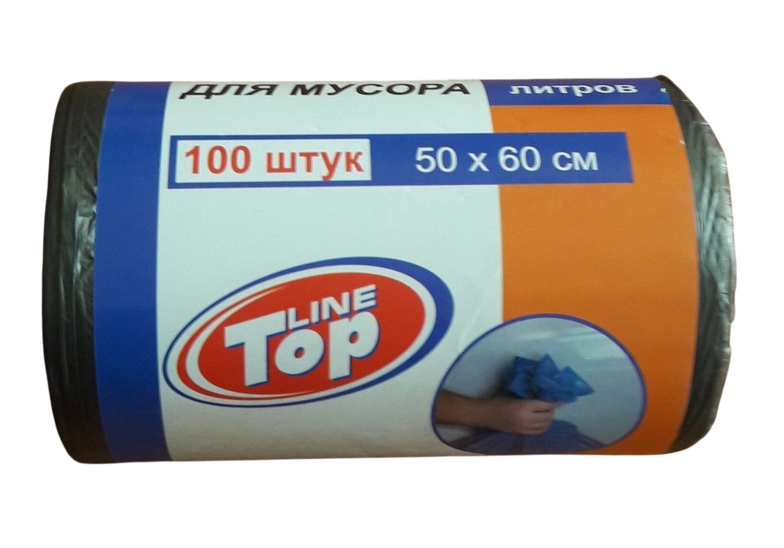 Пакети для сміття "TOP LINE" 35л/100шт (20)
