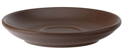 Блюдце Utopia 14,5 см коричневе мат