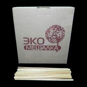Одноразова палочка для кави дерево ЕКО  (1000шт) КРАЩА