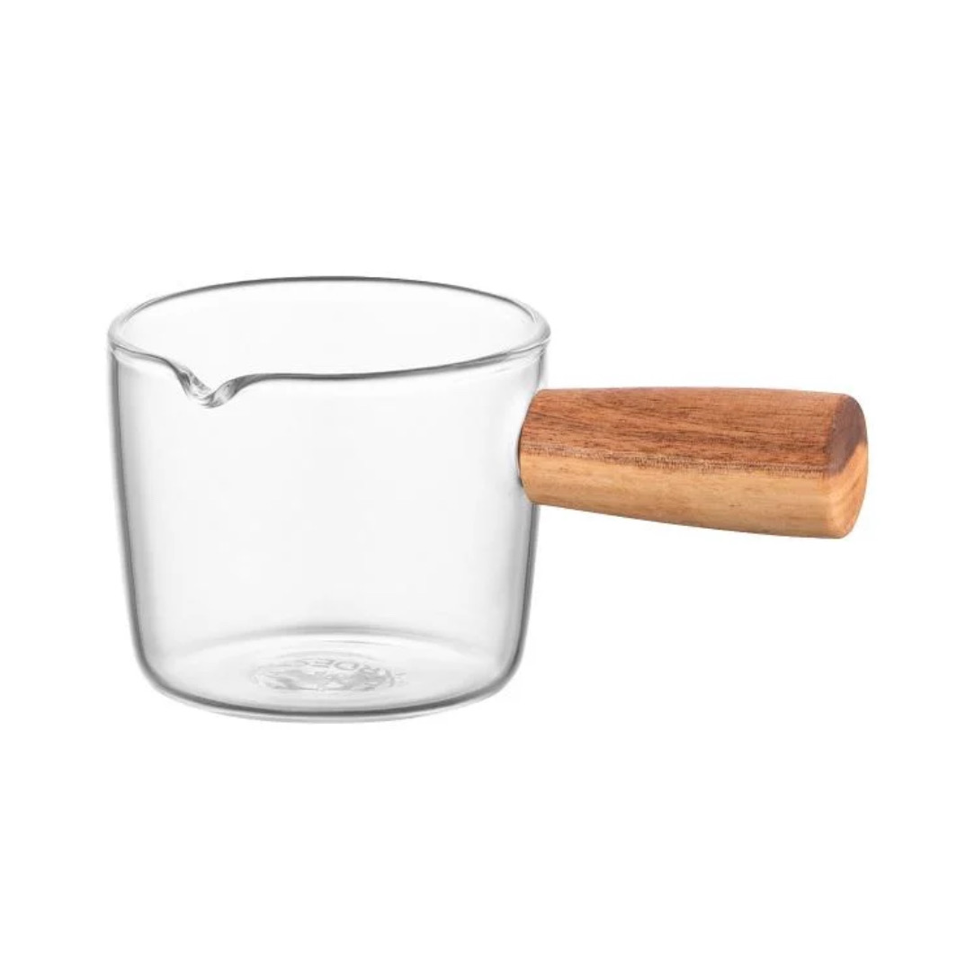 Соусник дерев.ручка скло 100 мл