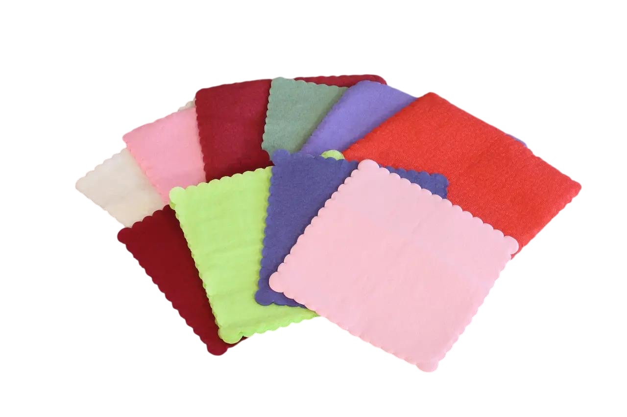 Серветки "Стелла 200" 15*15 1 шар. 200шт. червоні