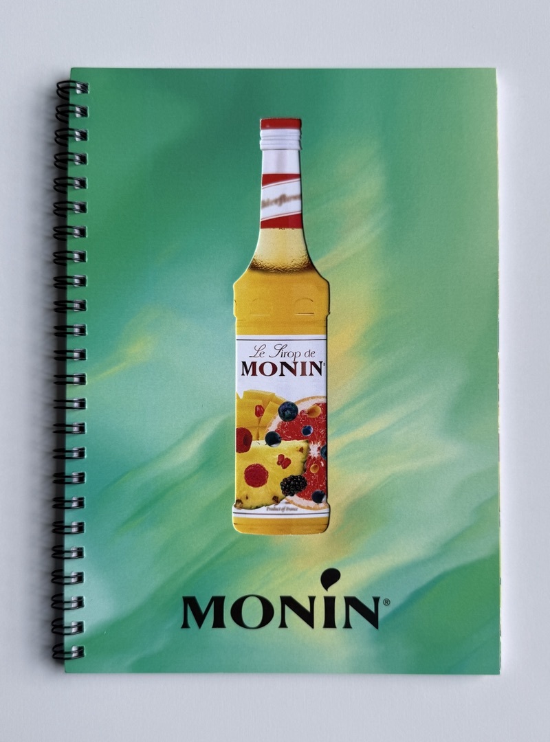 Блокнот зелений Монін