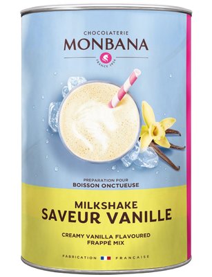 Суха суміш Ванільний мілкшейк, 1 кг Monbana