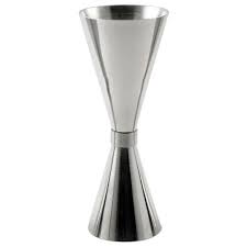 Джигер  v- подібний 1oz/2oz мл  (сталь)