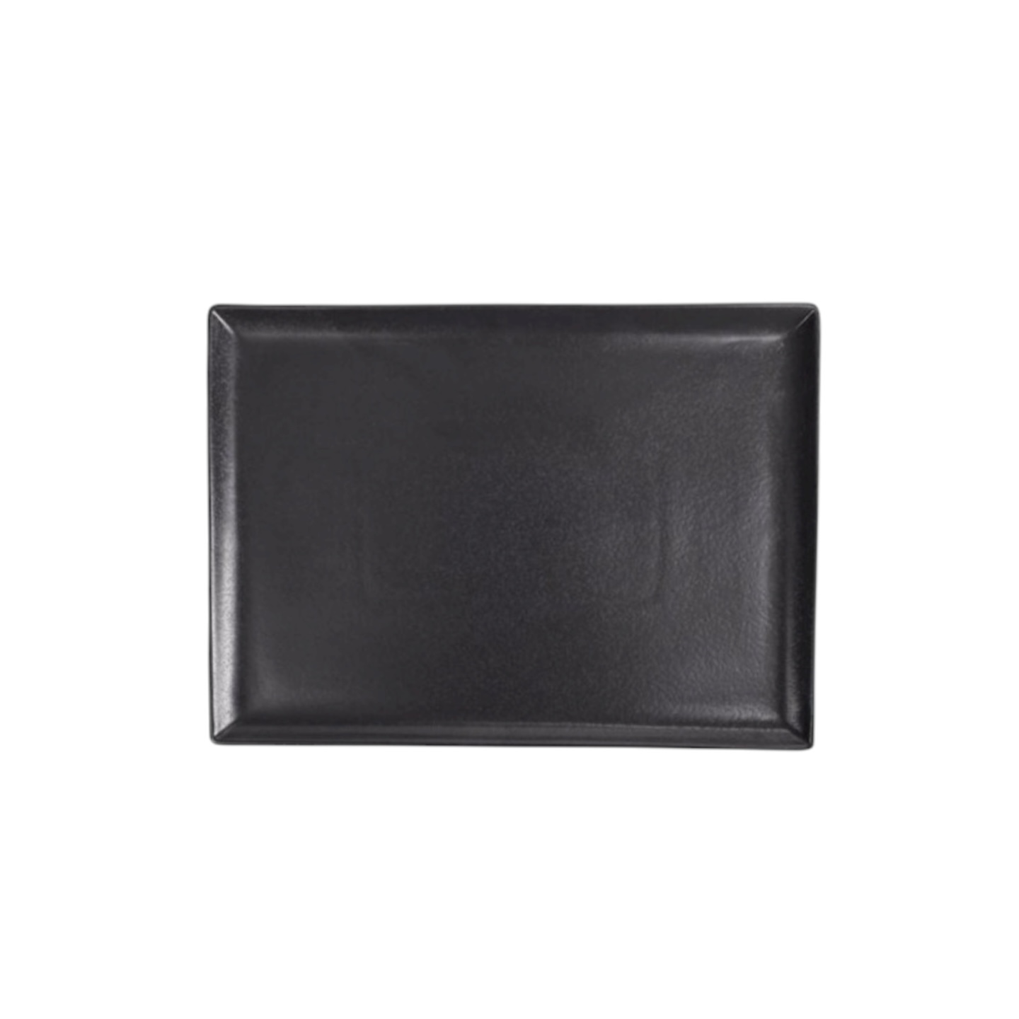 Тарілка прямокутна Porland Seasons Black 18х13 см