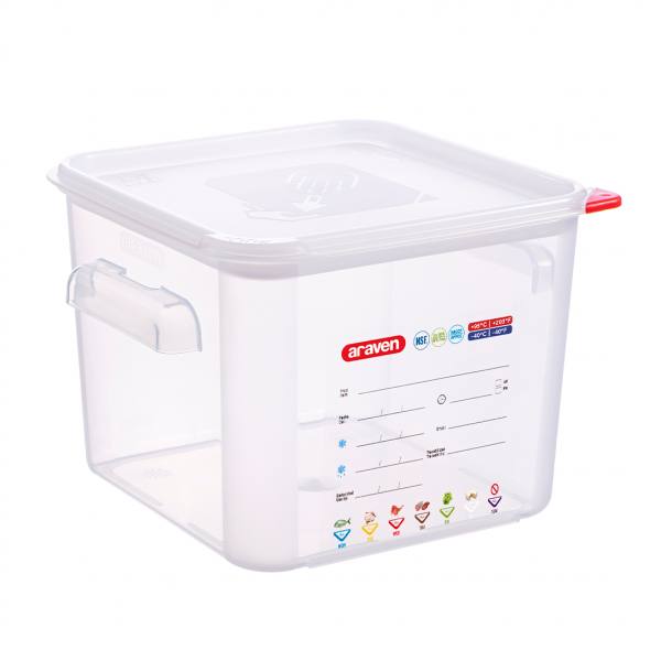 Контейнер для зберігання з поліпропілену 6 л h-19 см Araven