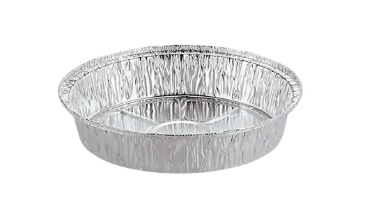 Контейнер з харч. алюм. фольги круглий 1000мл 195*170*40мм (100шт/уп)