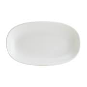 Тарілка овальна Bonna, Iris White 34*19 см