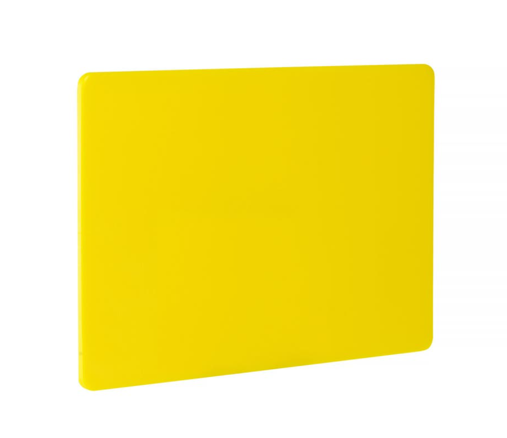 Дошка обробна HACCP GN 1/2, жовта 325x265х10мм