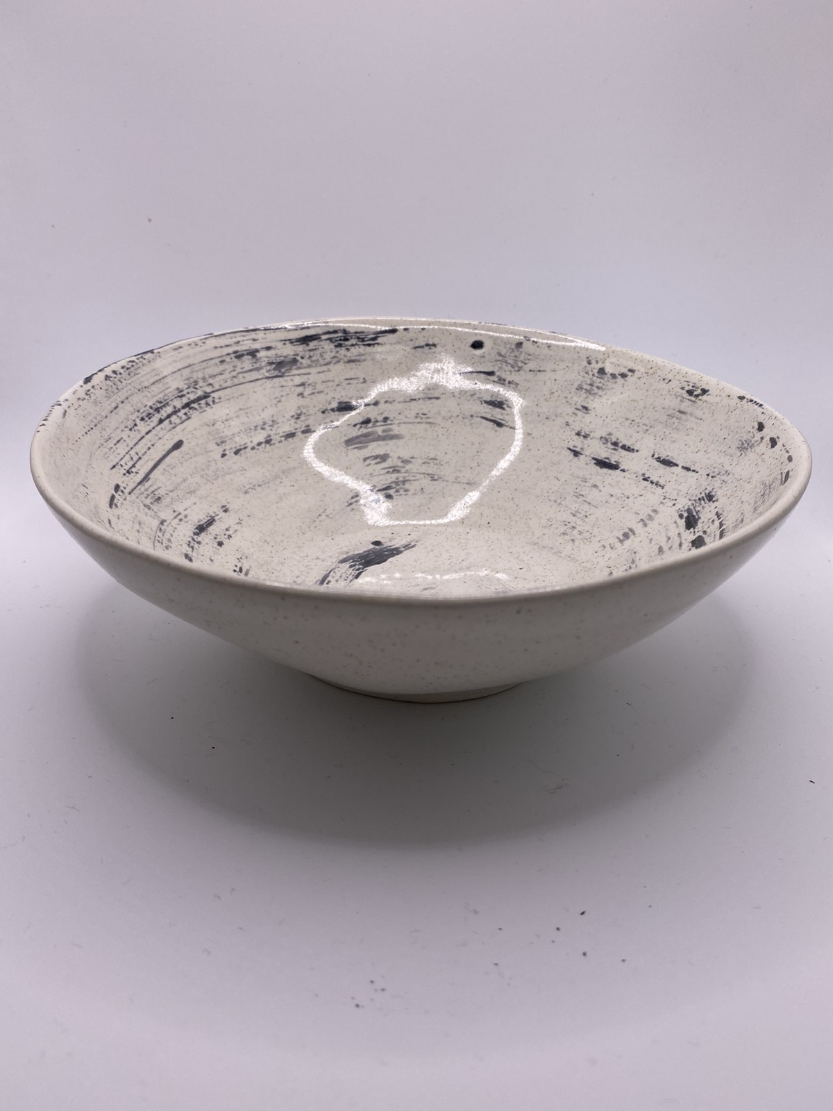 Тарілка обідня 550 мл Чорний Лофт Плюс