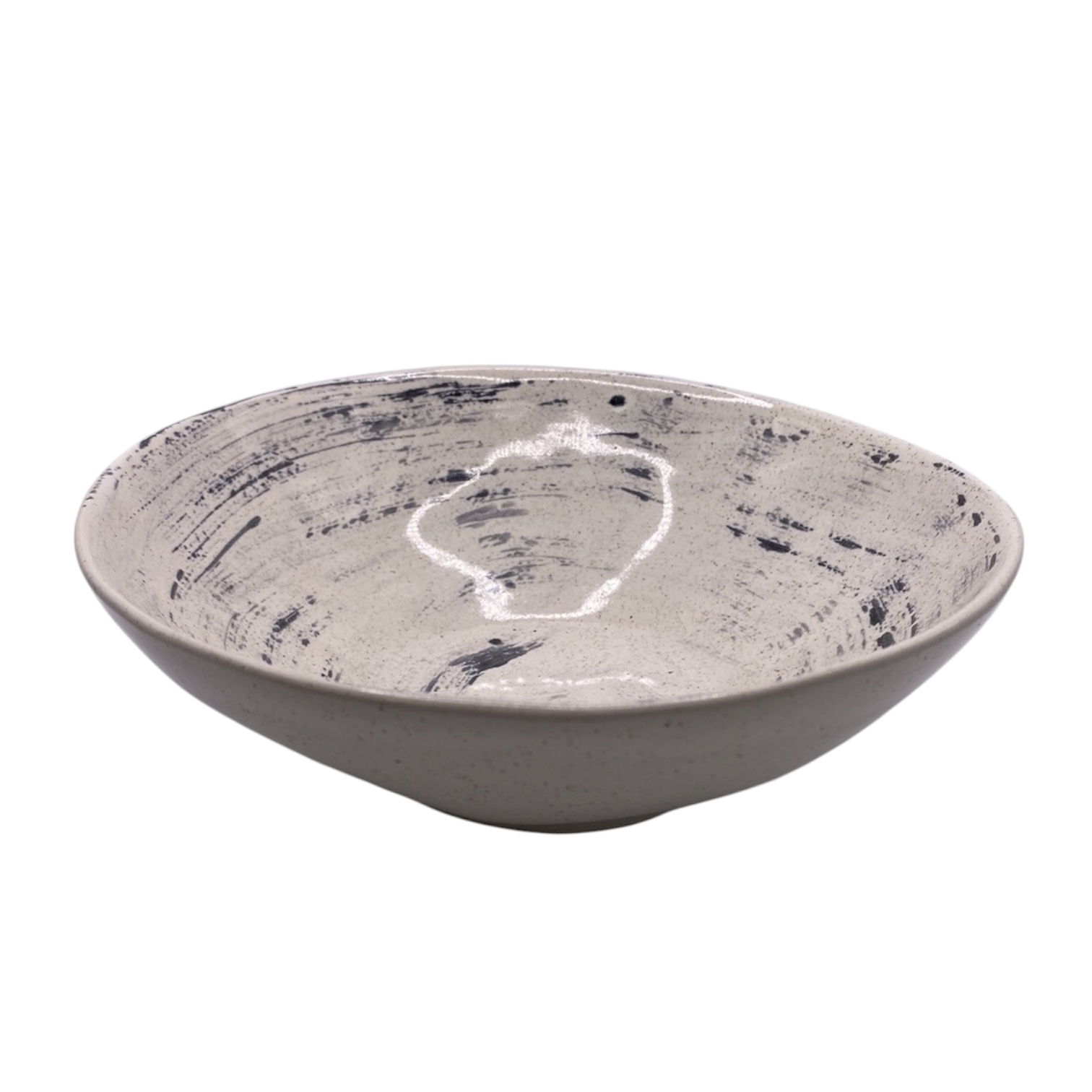 Тарілка обідня 550 мл Чорний Лофт Плюс