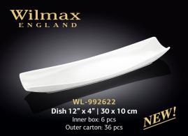 Wilmax.Блюдо прямокутне 30х10см