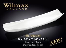 Wilmax.Блюдо прямокутне 40х13см