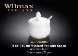 Wilmax.Гірчичниця з-ложкою 130мл