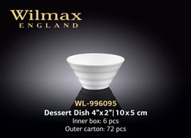 Wilmax.Ємність д-десерту 10x5см
