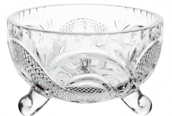 Набір салатників на ніжках Метеора 6шт 105мм