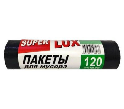 Пакети для сміття "SL" 120л/10шт LDPE (30)