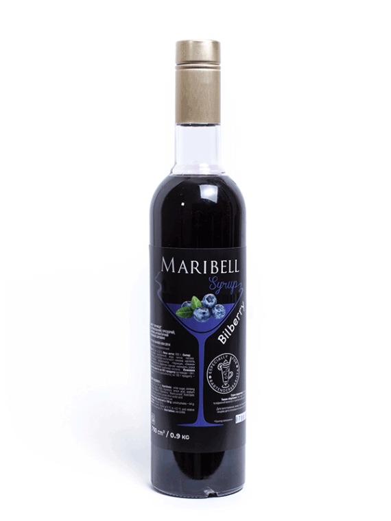 Сироп чорниця "Maribell" 1л