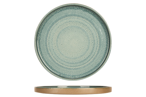 Тарілка мілка Cosy&Trendy Basalt 21 см ocean green 3945021