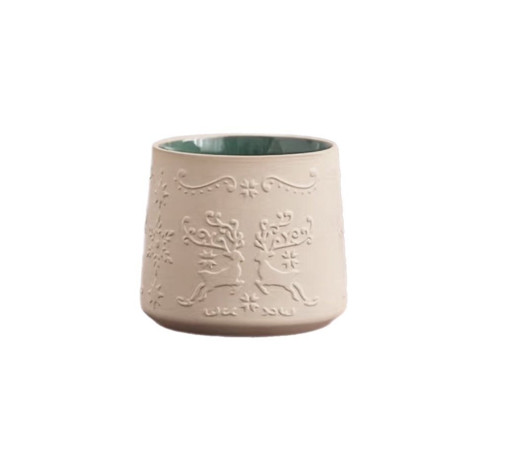 Чашка новорічна (олені) 350 мл