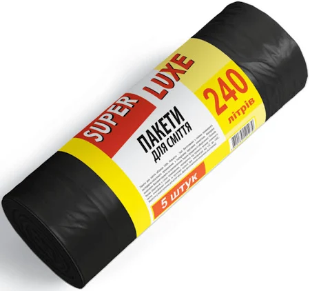 Пакети для сміття "SL" 240л/5шт (24)