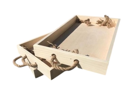 Піднос дерев'яний 50х30 см