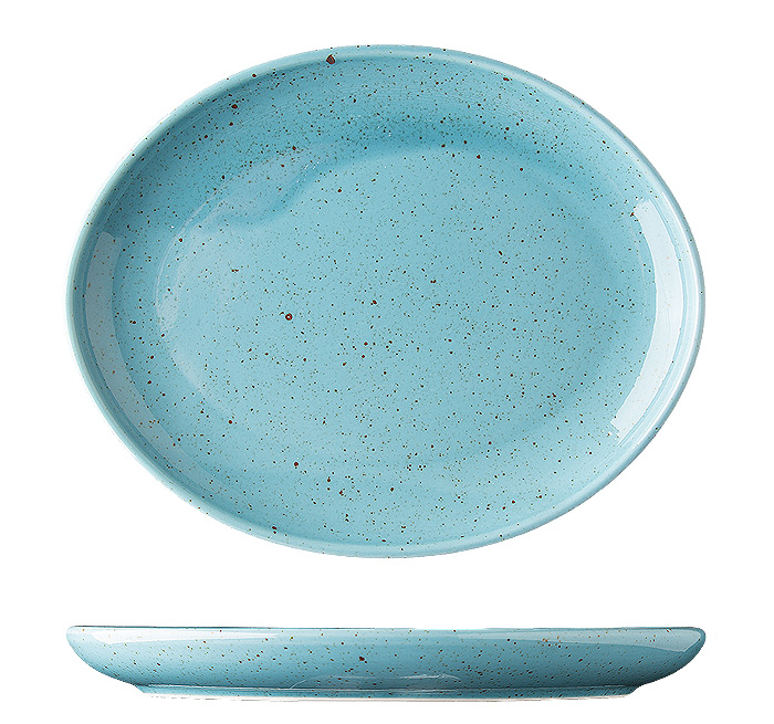 Блюдо ARCTICBLUE овальне 20x16,5 см серія "Life style"