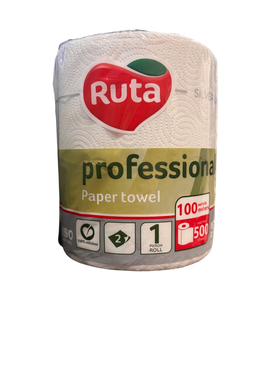 Паперові рушники "Ruta" Professional 1рул 2шар 100м (8)