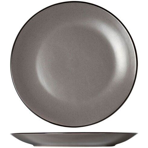 Тарілка десертна SPECKLE GREY DESSERT PLATE D19.5XH2.5CM